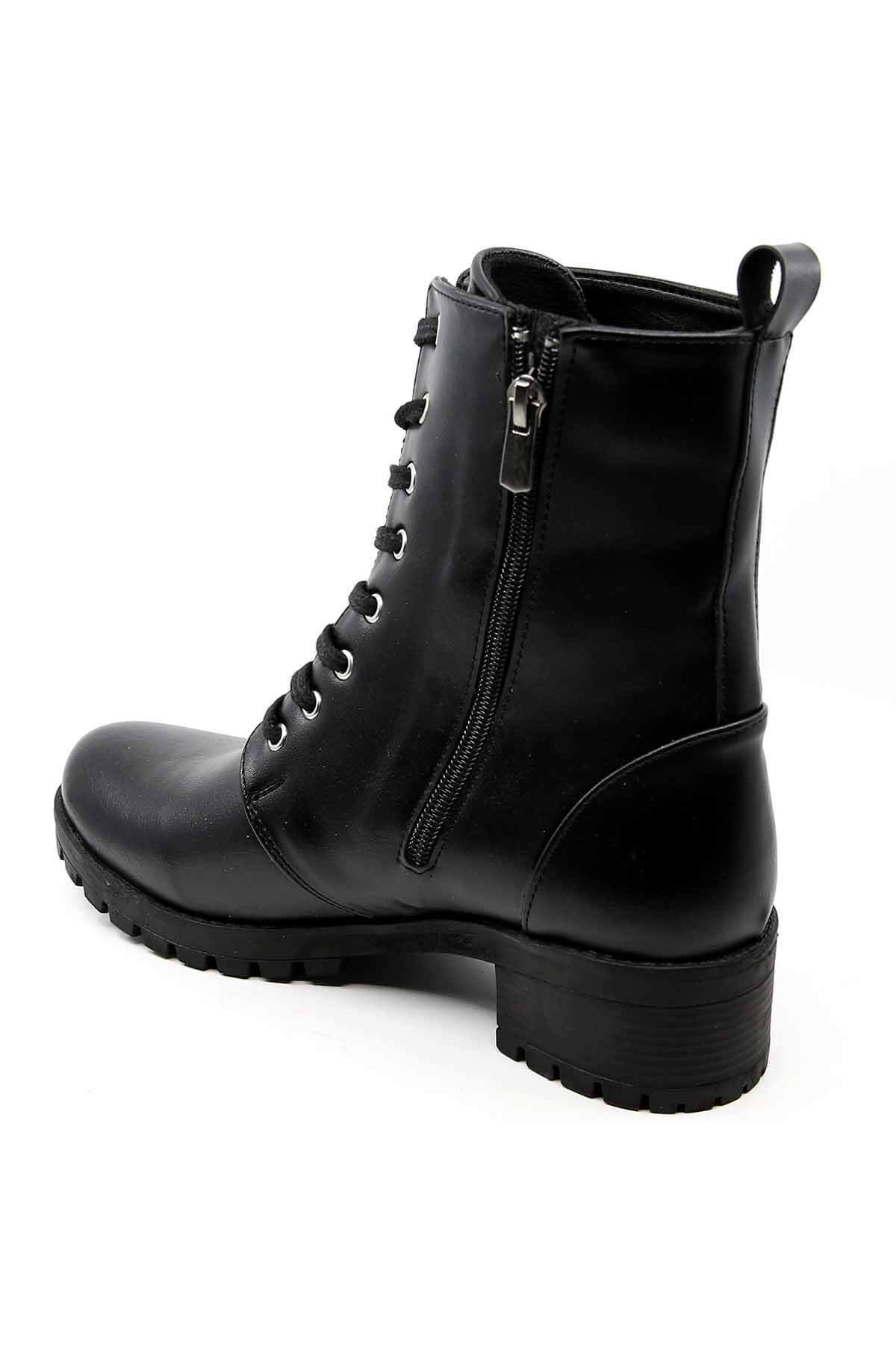 Bayan Bot - 5462 SİYAH CİLT