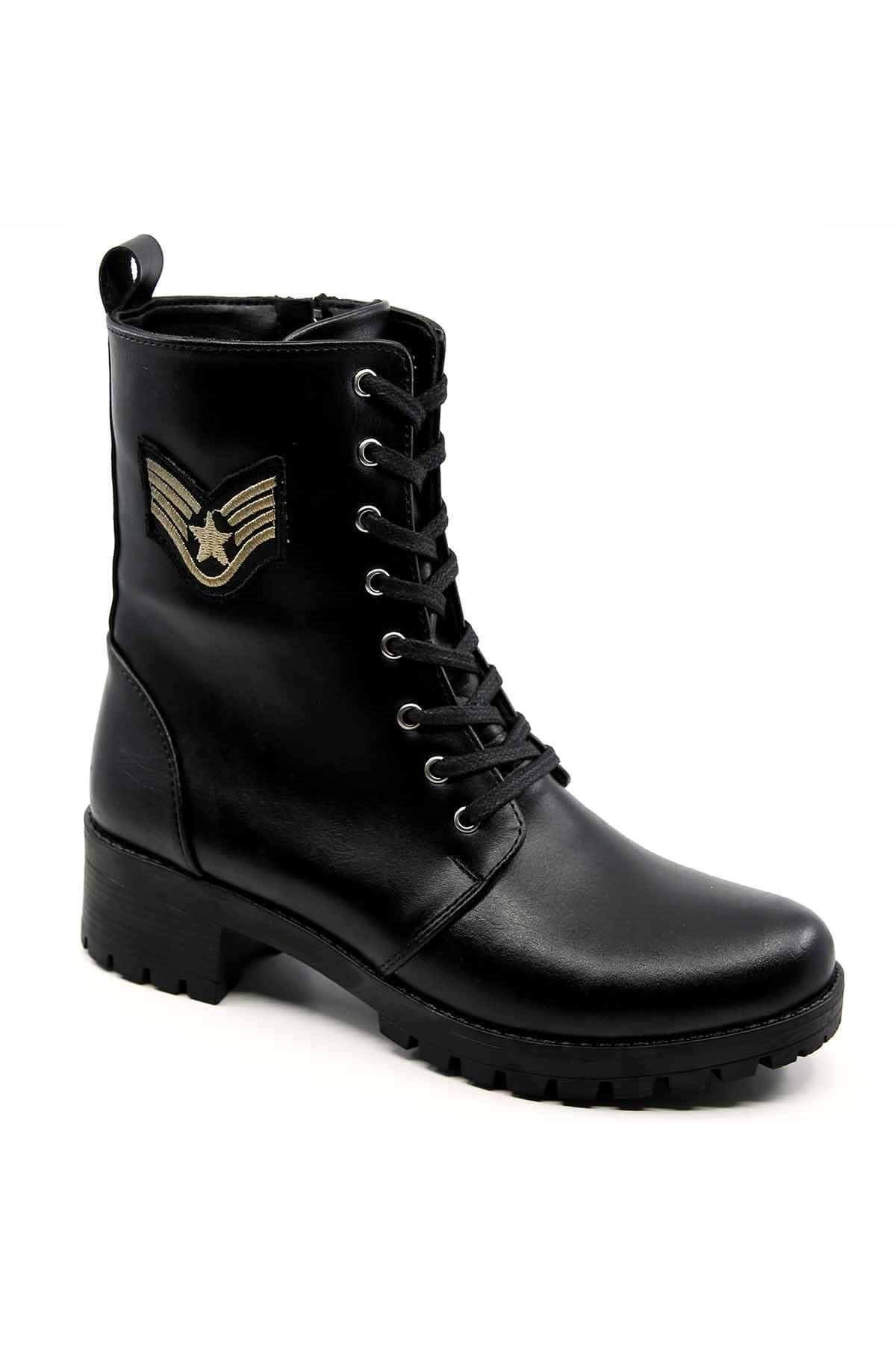 Bayan Bot - 5463 SİYAH CİLT