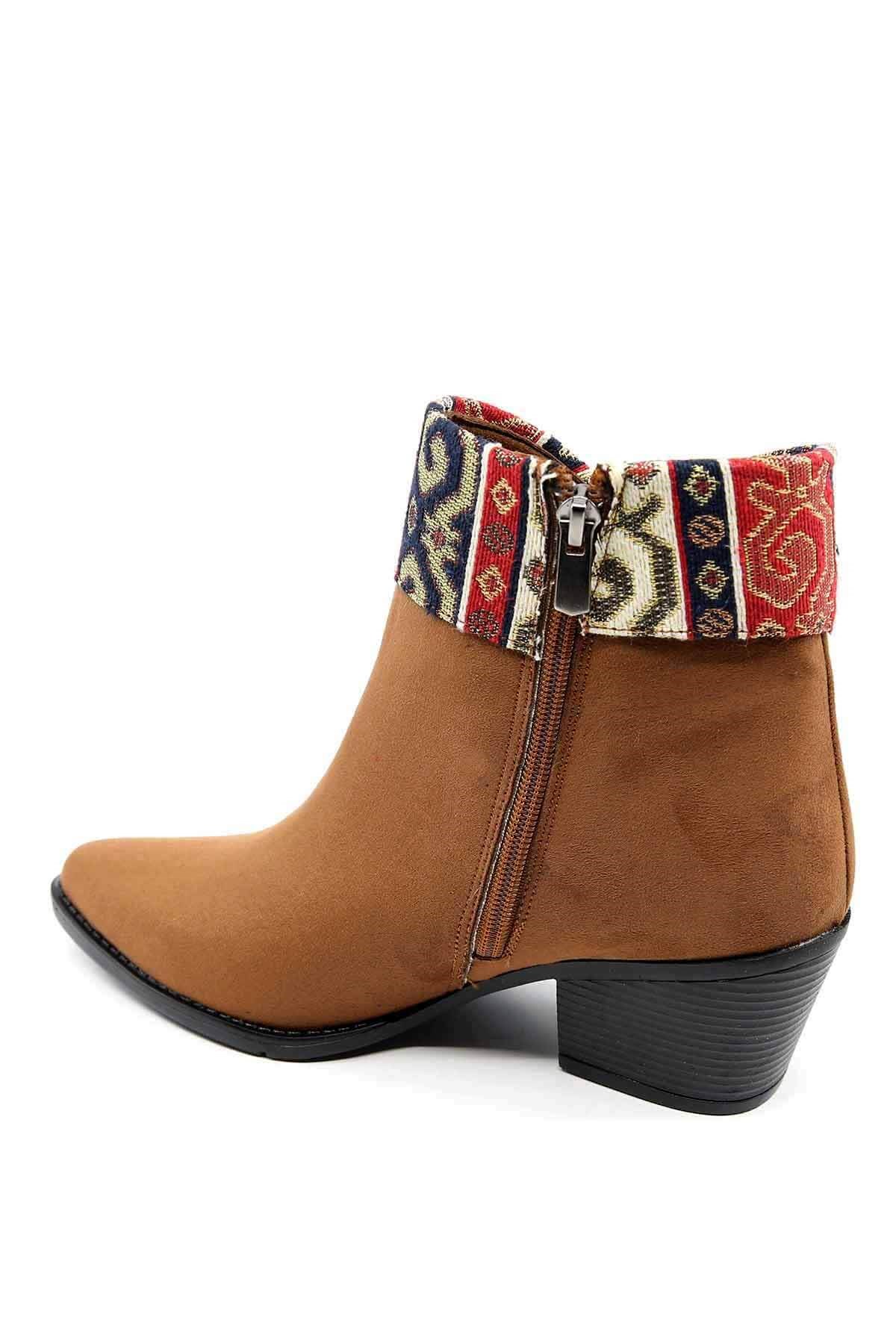 Bayan Bot - A420 TABA SÜET