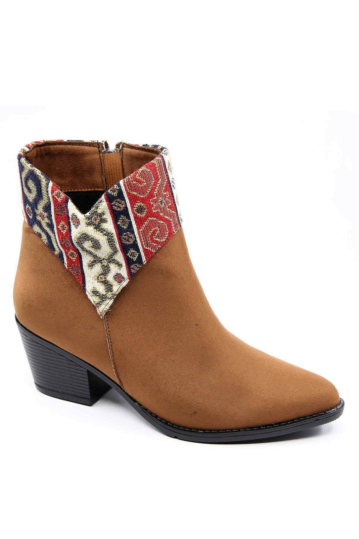 Bayan Bot - A420 TABA SÜET