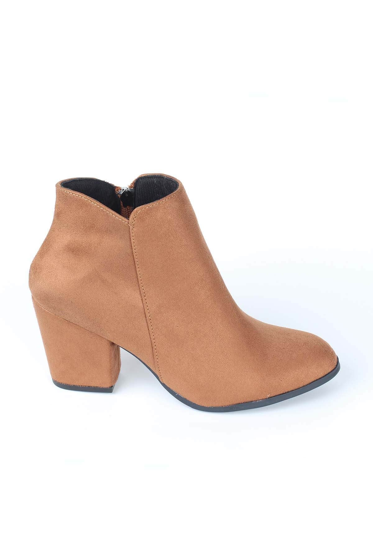 Bayan Cıtcıtlı Sandalet - 2155 TABA SÜET