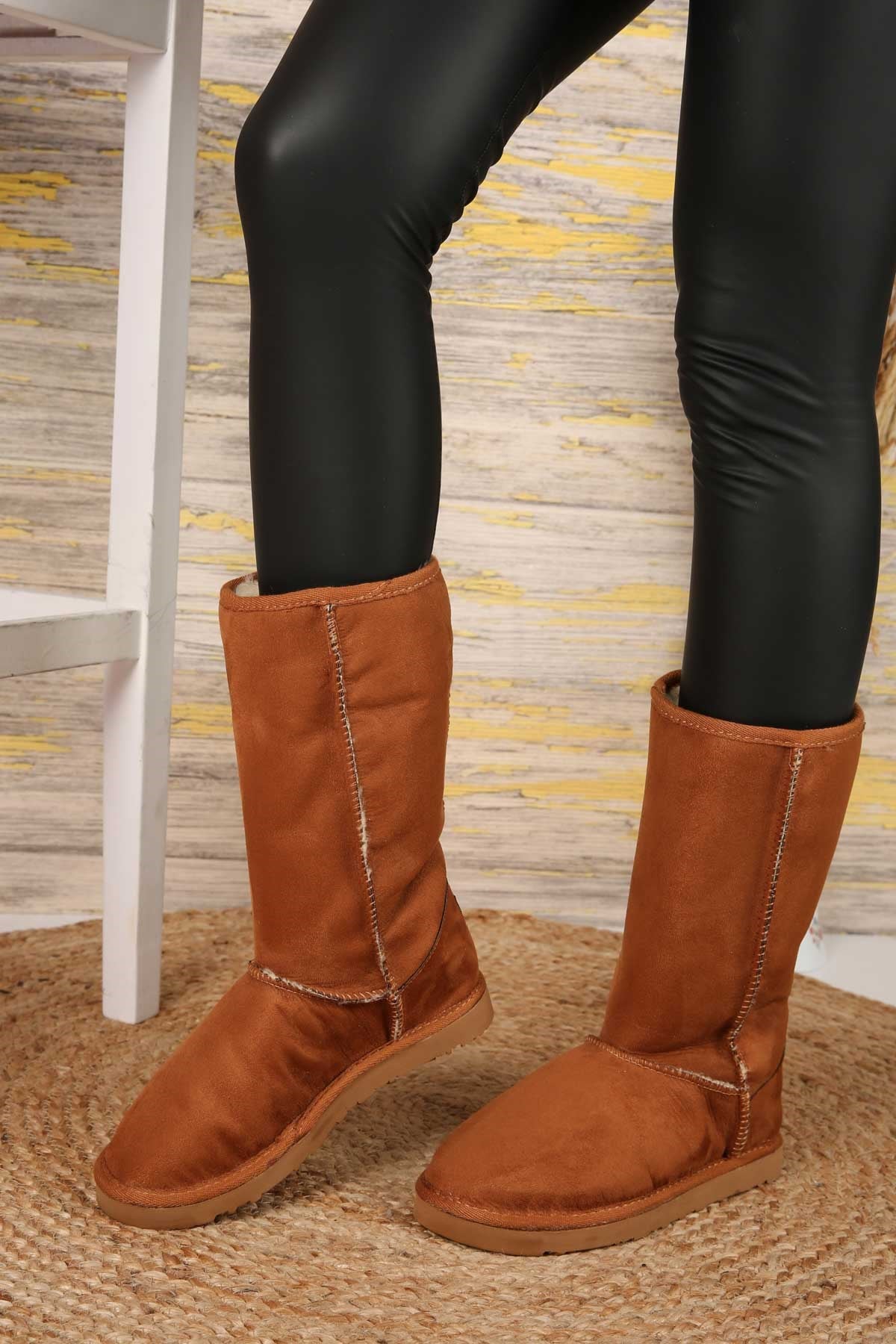 Bayan Çizme - 2874 TABA