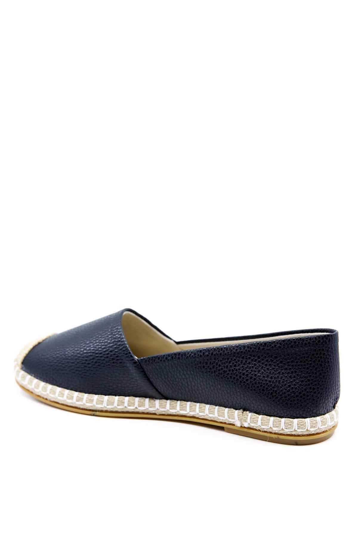 Bayan Günlük Espadril - 6264 SİYAH CİLT