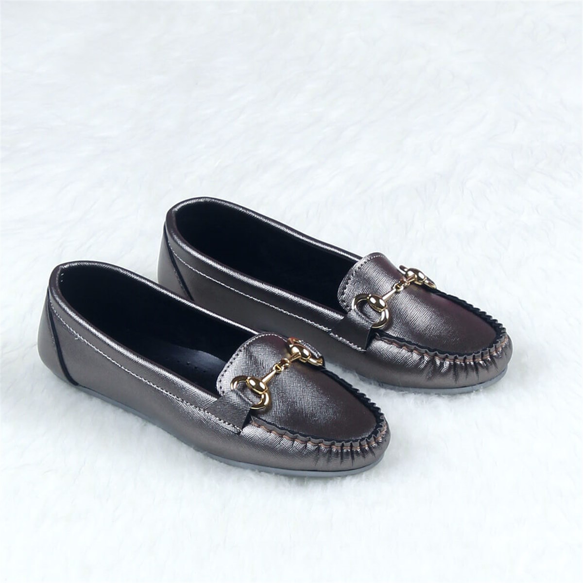 Bayan Prada Babet - 1200 PLATİN PRADA