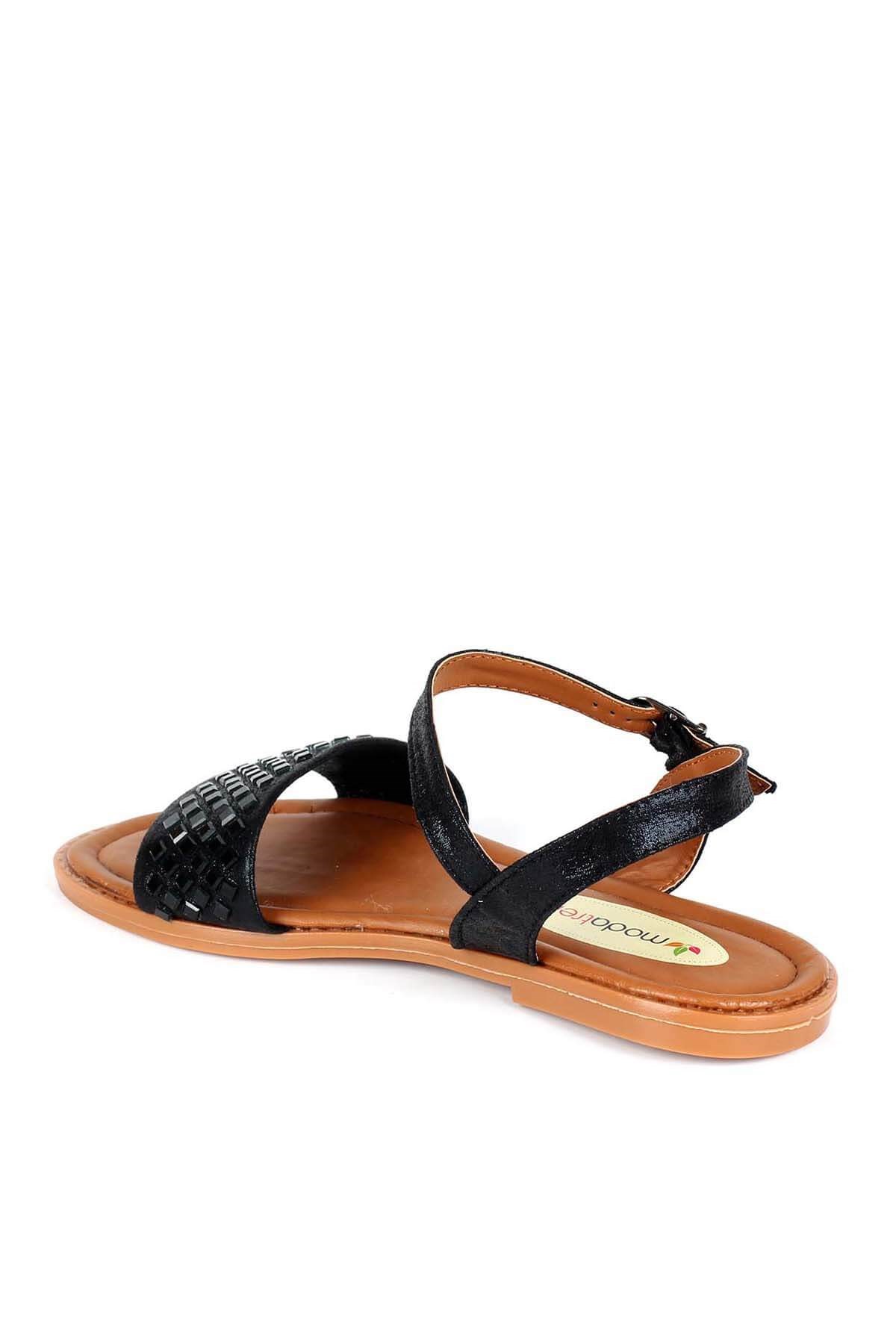 Bayan Sandalet - 3715 SİYAH SULTAN
