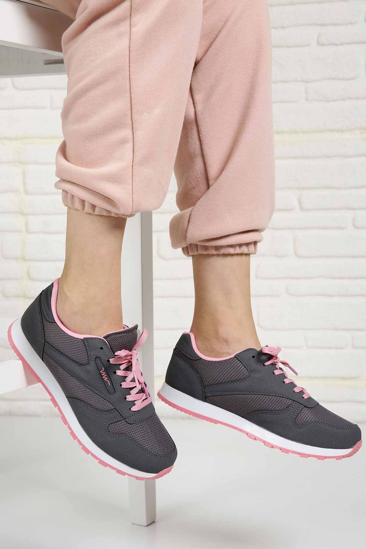 Bayan Spor - Y403 Anorak FÜME PEMBE