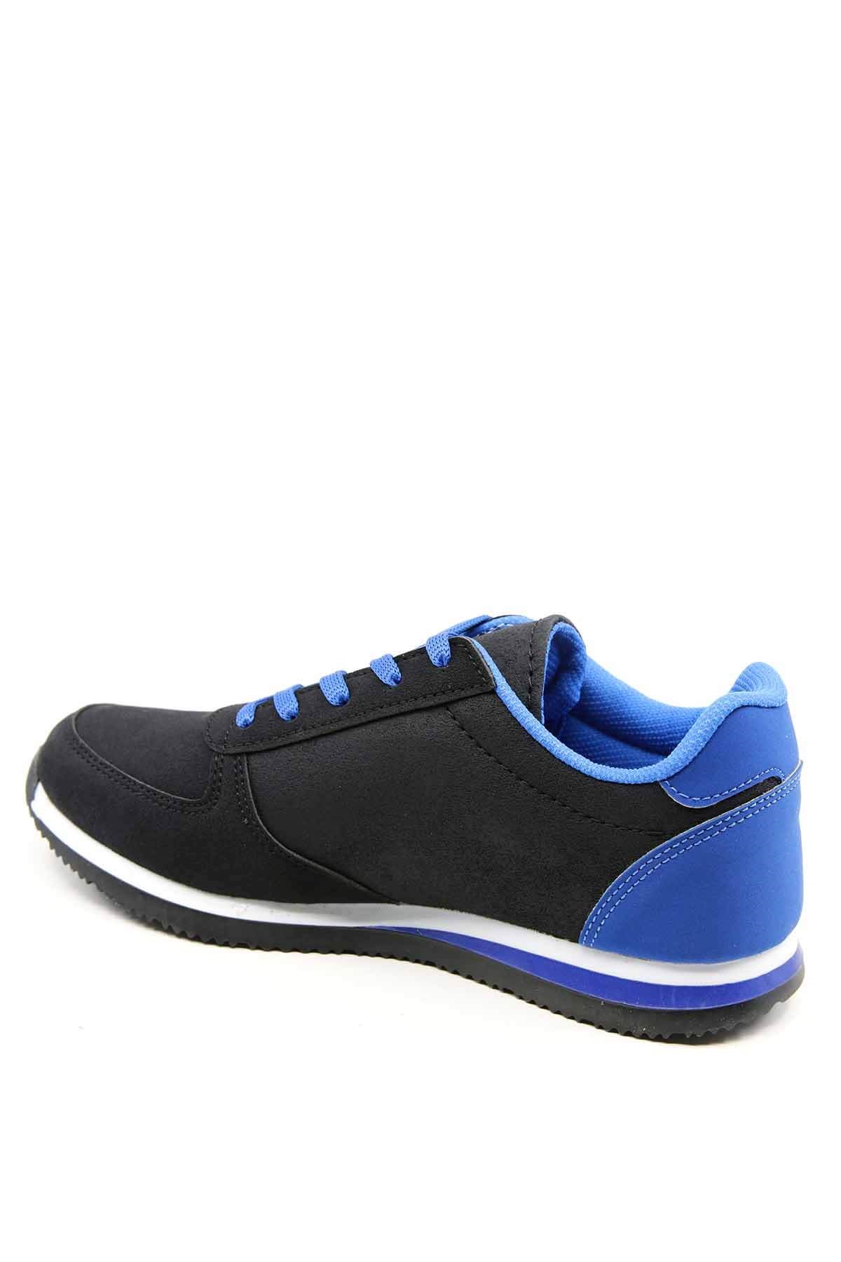 Bayan Spor  Ayakkabı - Y402 SİYAH SAX