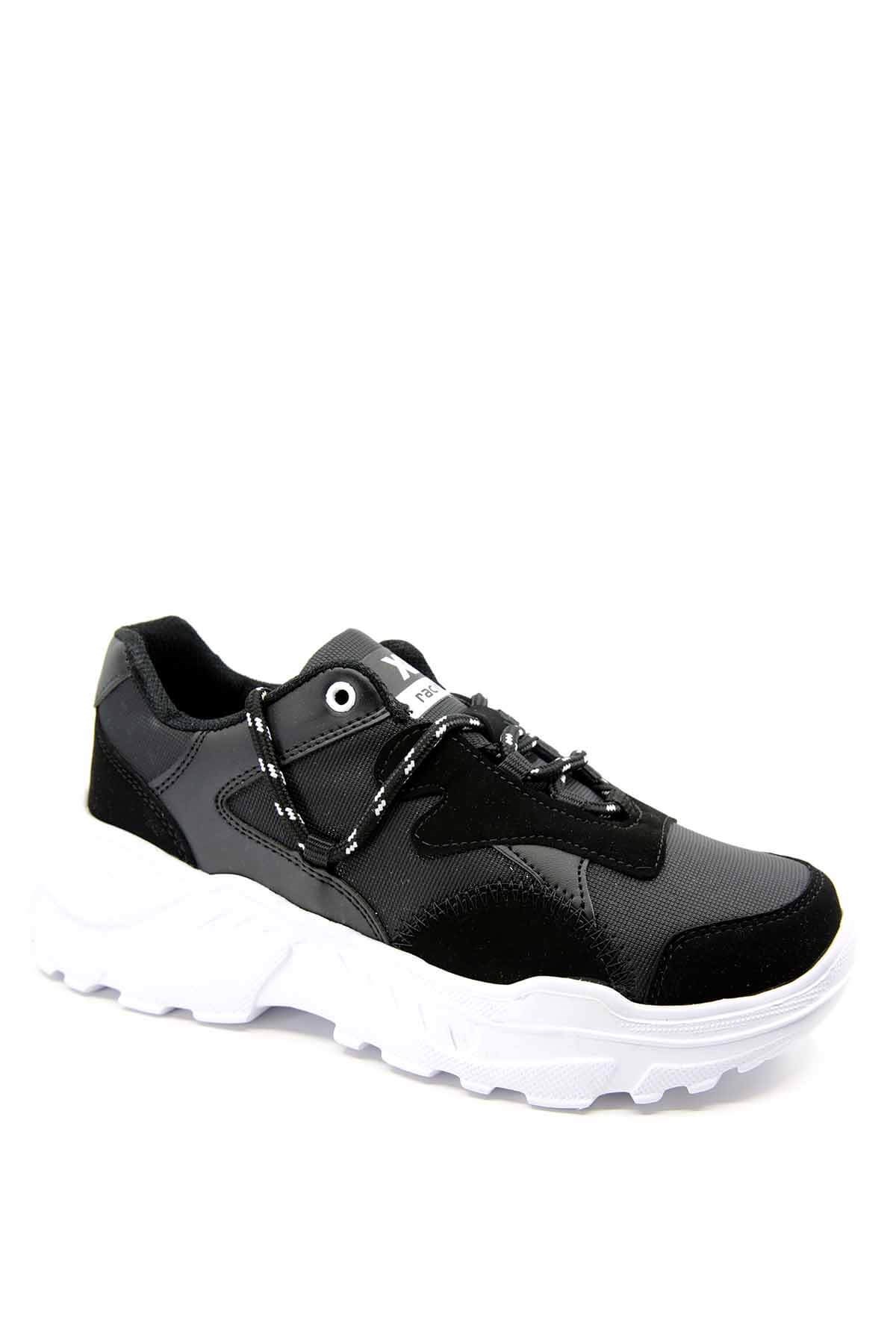 Bayan Spor Ayakkabı  - R375 SİYAH BEYAZ
