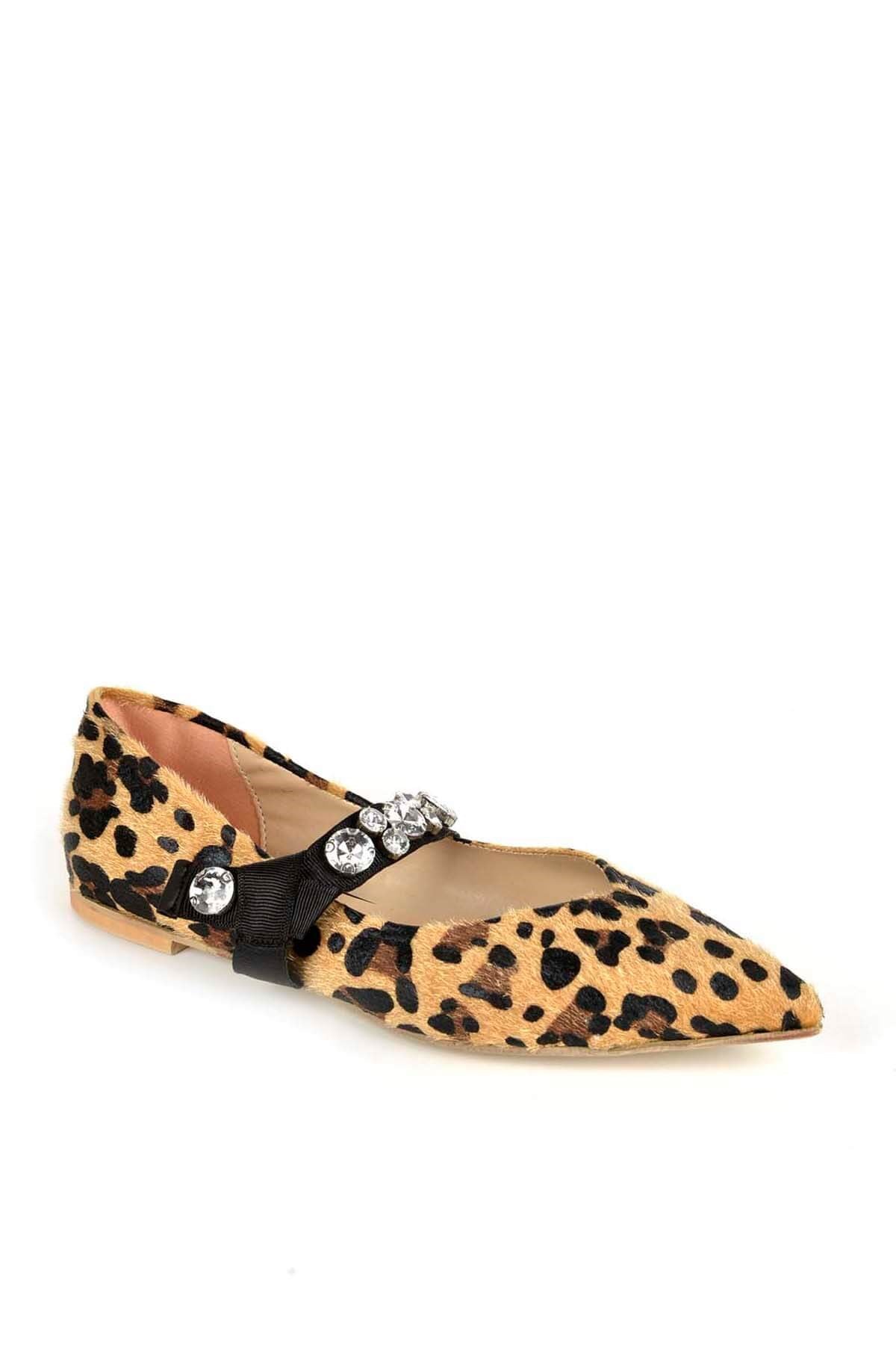 Bayan Taşlı Babet - 3059 LEOPAR