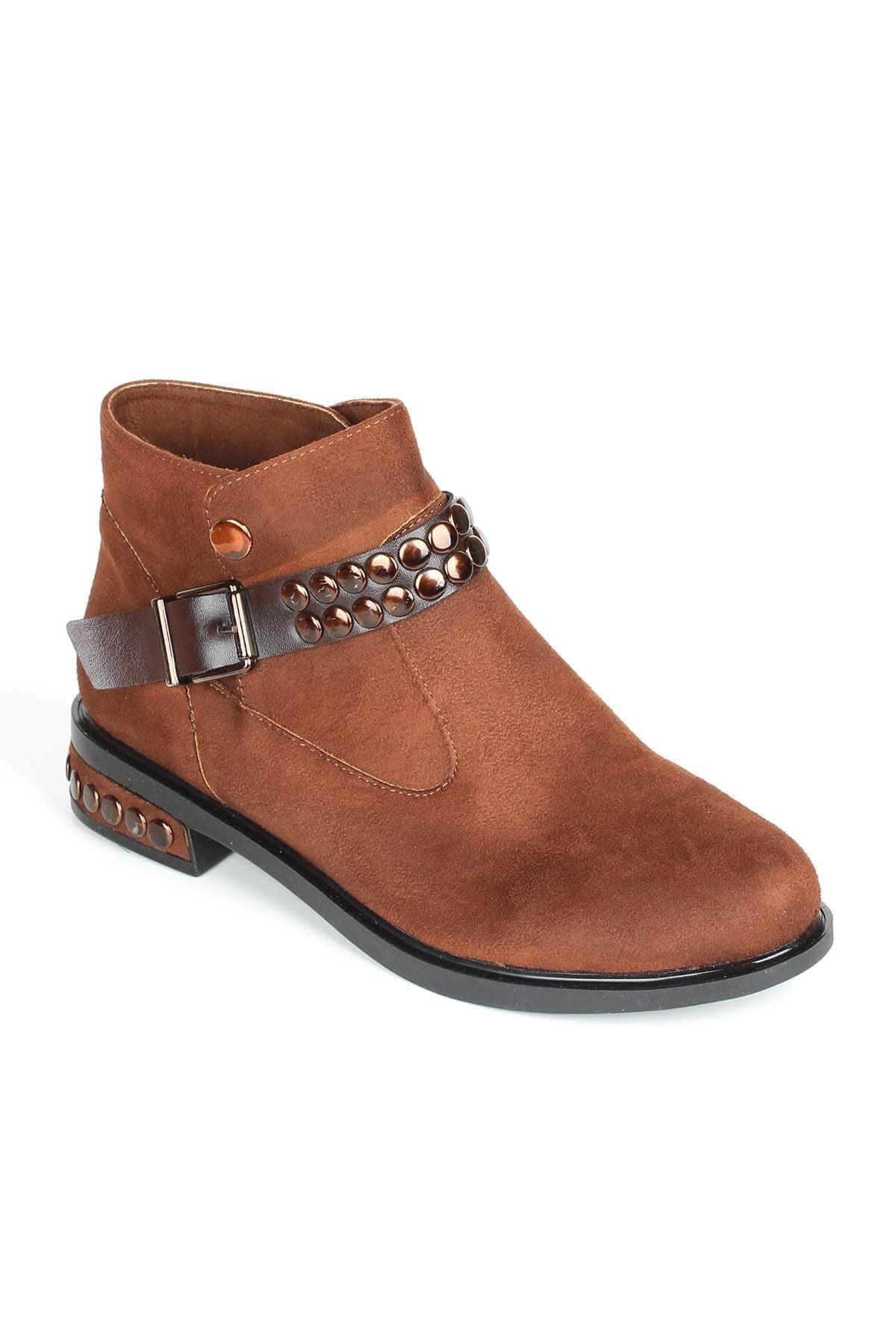 Bayan Tokalı Bot - 402 TABA SÜET