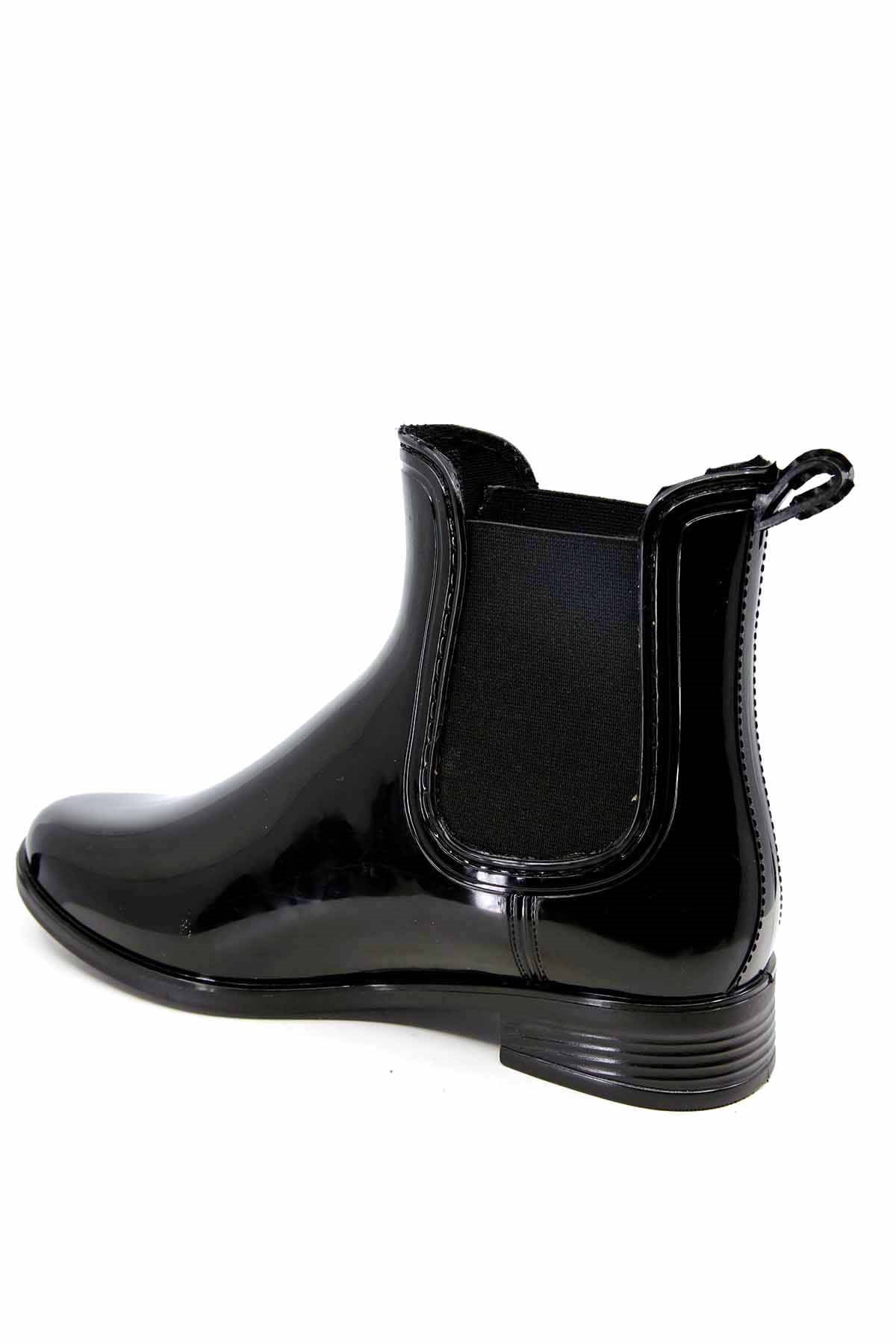 Bayan Yağmur Botu - 6055 SİYAH