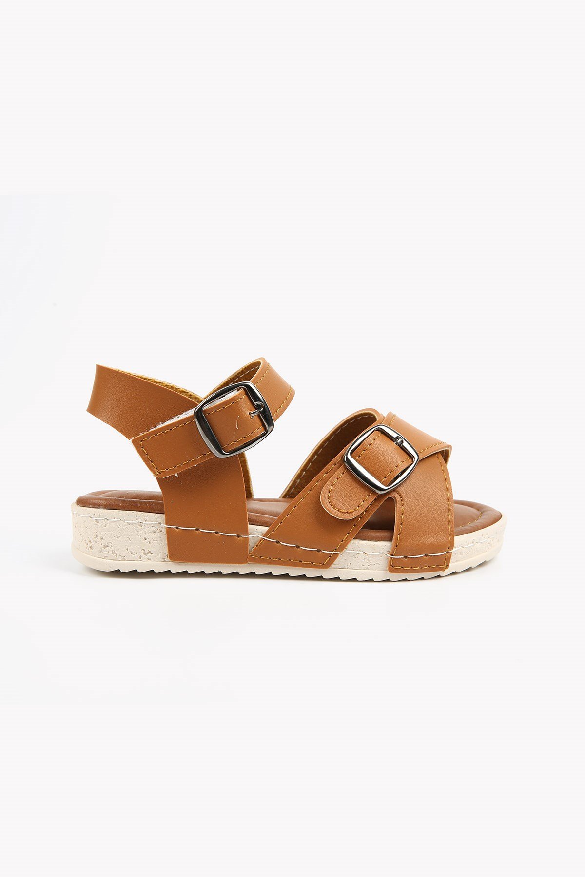 Çocuk Çapraz Bantlı Sandalet 30-35 TABA