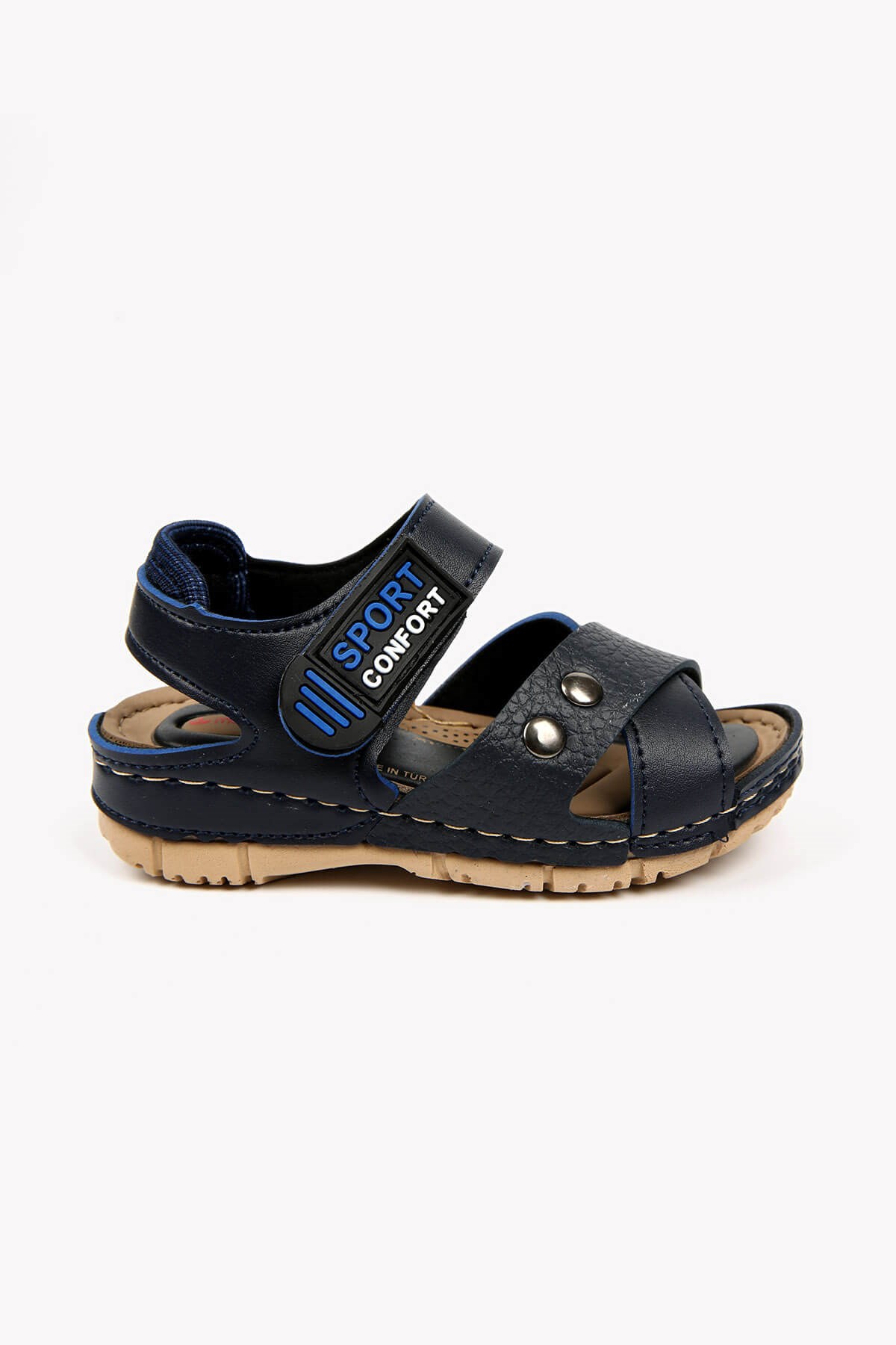 Çocuk Çapraz Bantlı Sandalet 31-35 LACİVERT