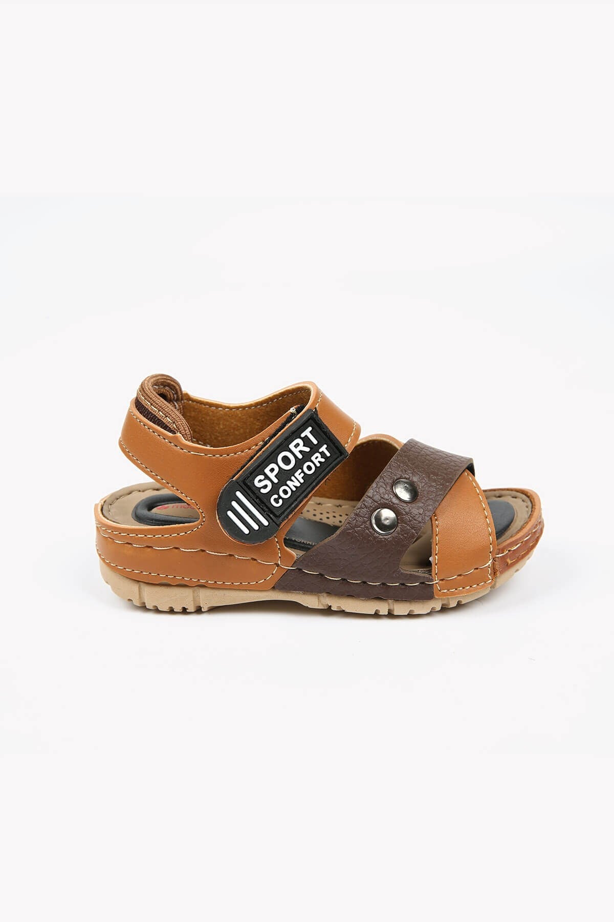 Çocuk Çapraz Bantlı Sandalet 31-35 TABA