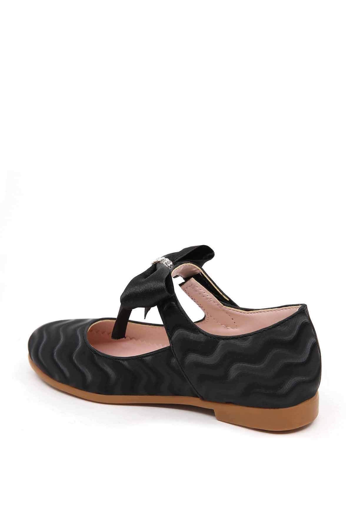 Çocuk Kurdeleli Ayakkabı 26-30 SİYAH