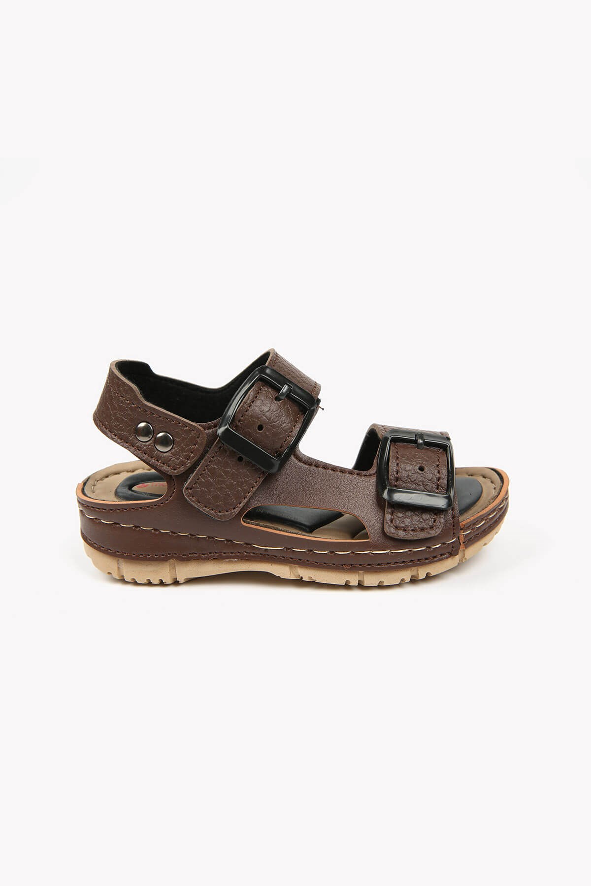 Çocuk Toka Kemerli Sandalet 22-25 KAHVE