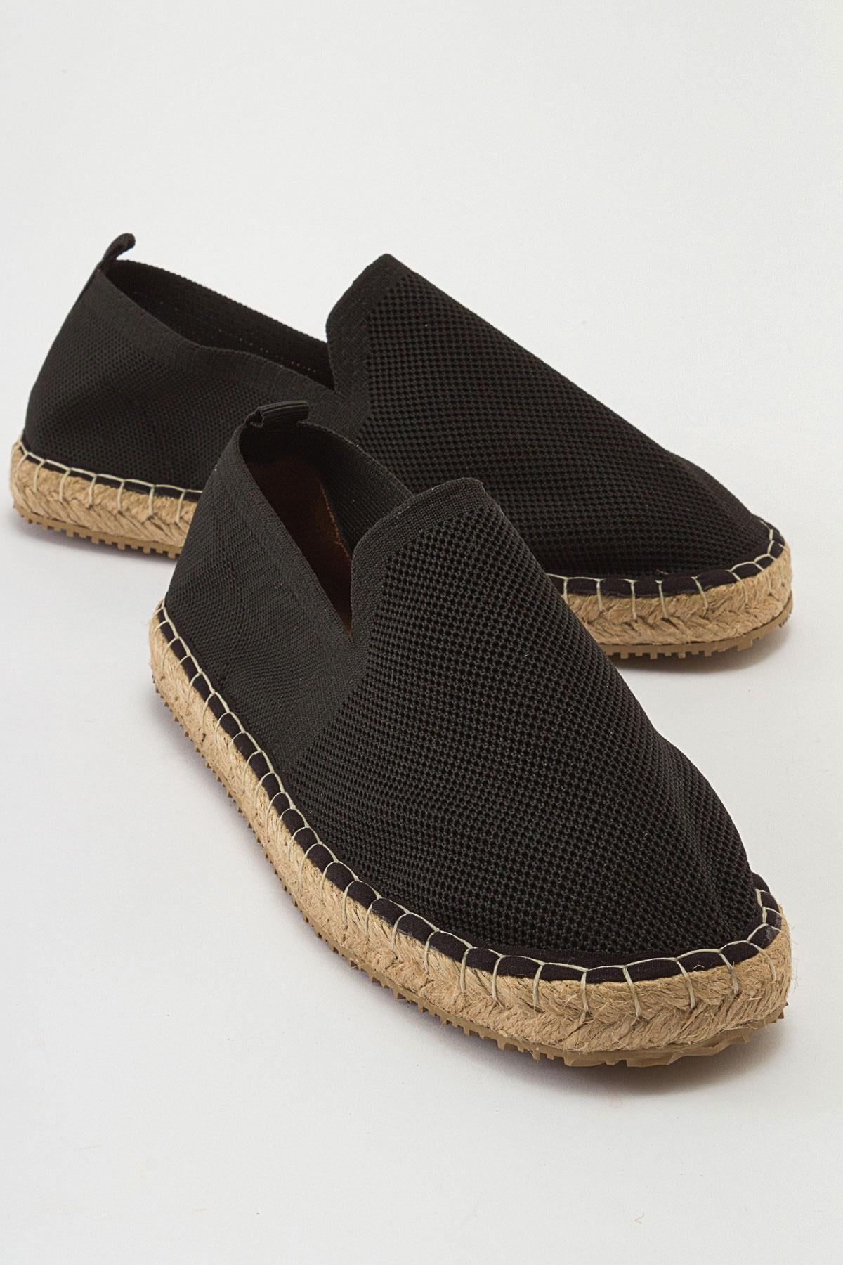 Erkek Espadril SİYAH