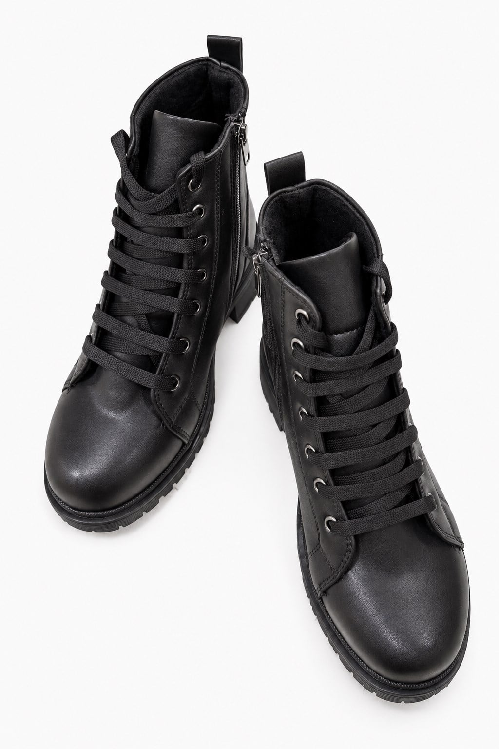 Kadın Bağcıklı Bot SİYAH CİLT