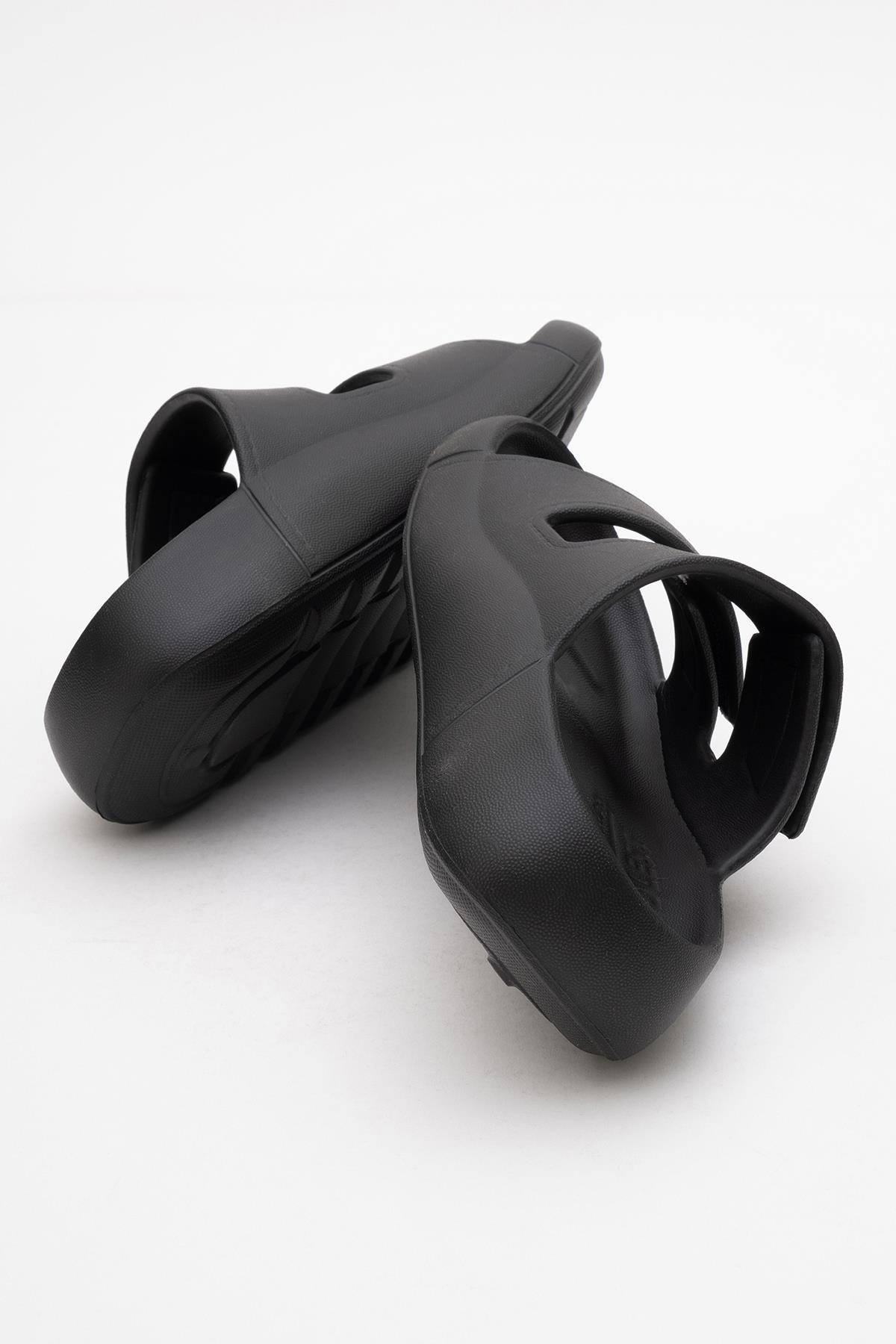 Kadın Cırtlı Sabo Terlik SİYAH