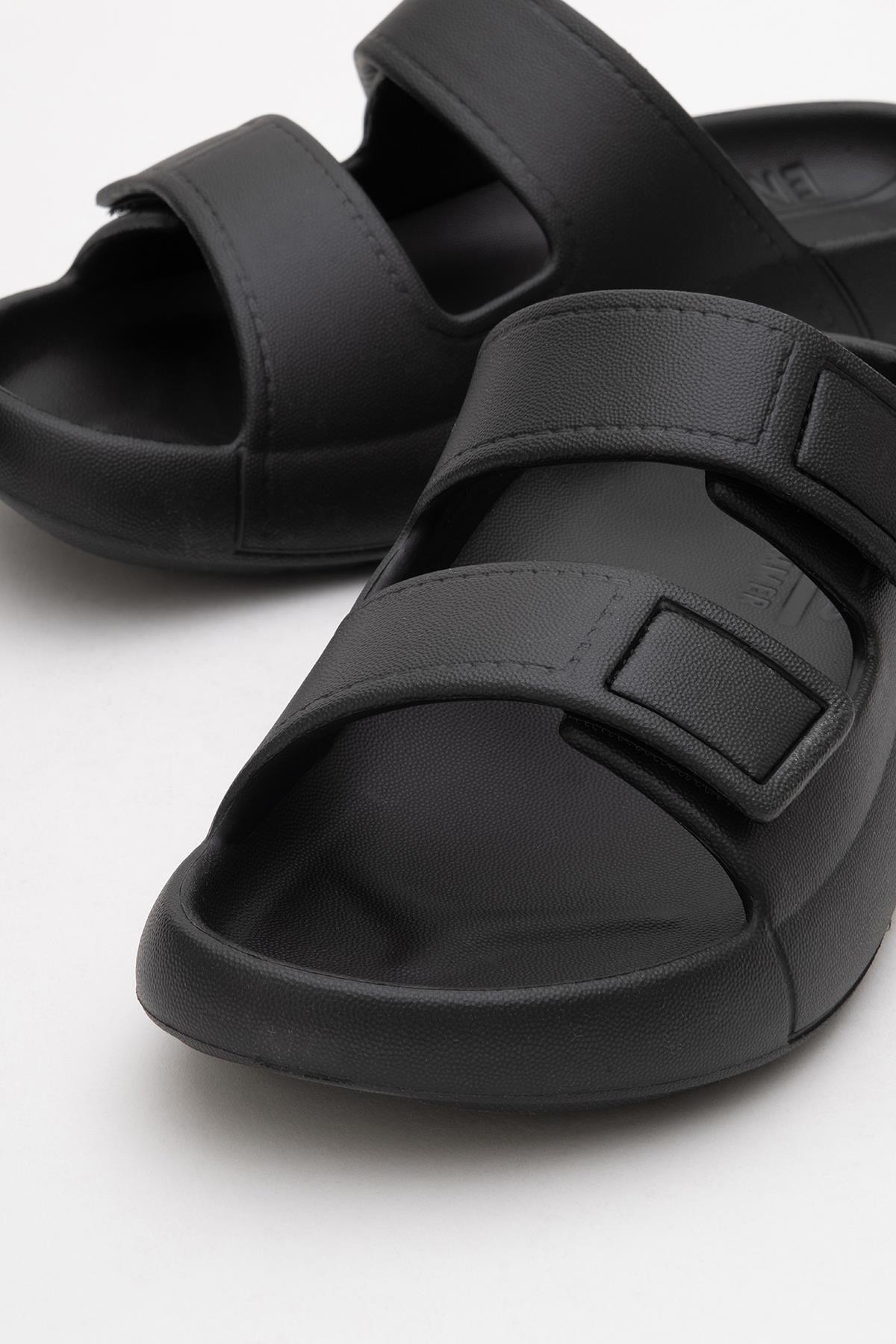 Kadın Cırtlı Sabo Terlik SİYAH