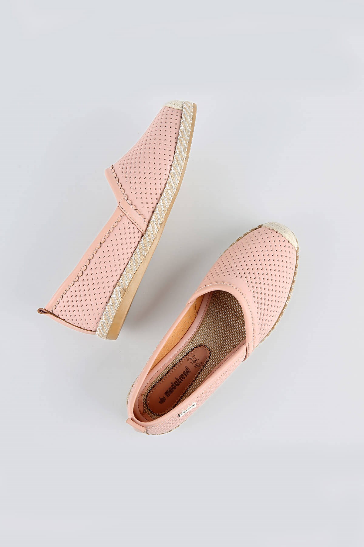 Kadın Espadril PUDRA CİLT
