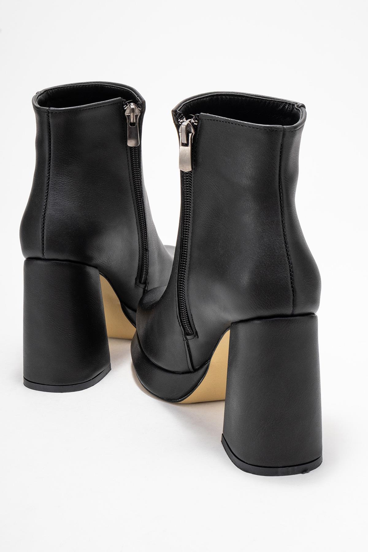 Kadın Platform Taban Bot SİYAH CİLT