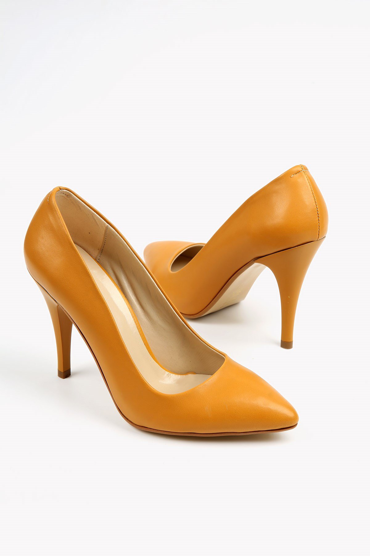 Kadın Sivri Burunlu Stiletto HARDAL CİLT