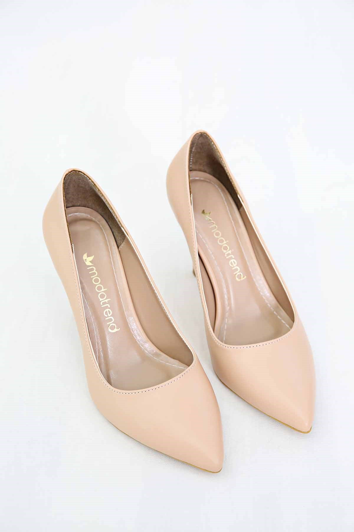 Kadın Sivri Burunlu Stiletto NUDE CİLT