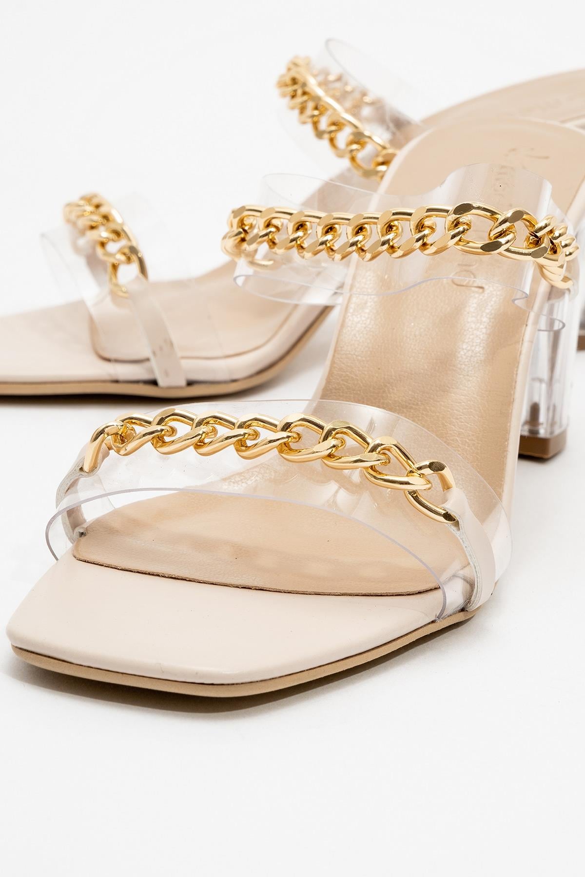 Kadın Sivri Burunlu Stiletto TEN CİLT