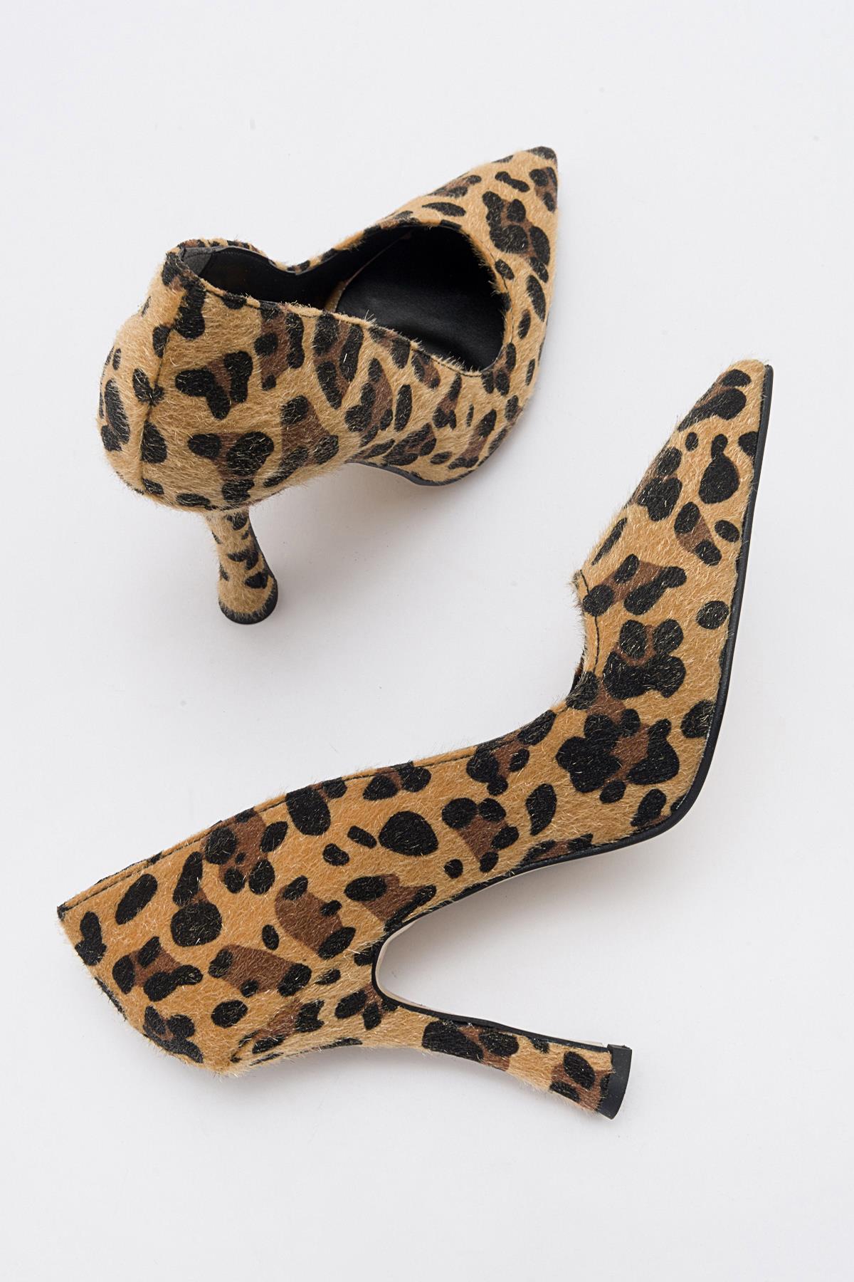 Kadın Stiletto LEOPAR