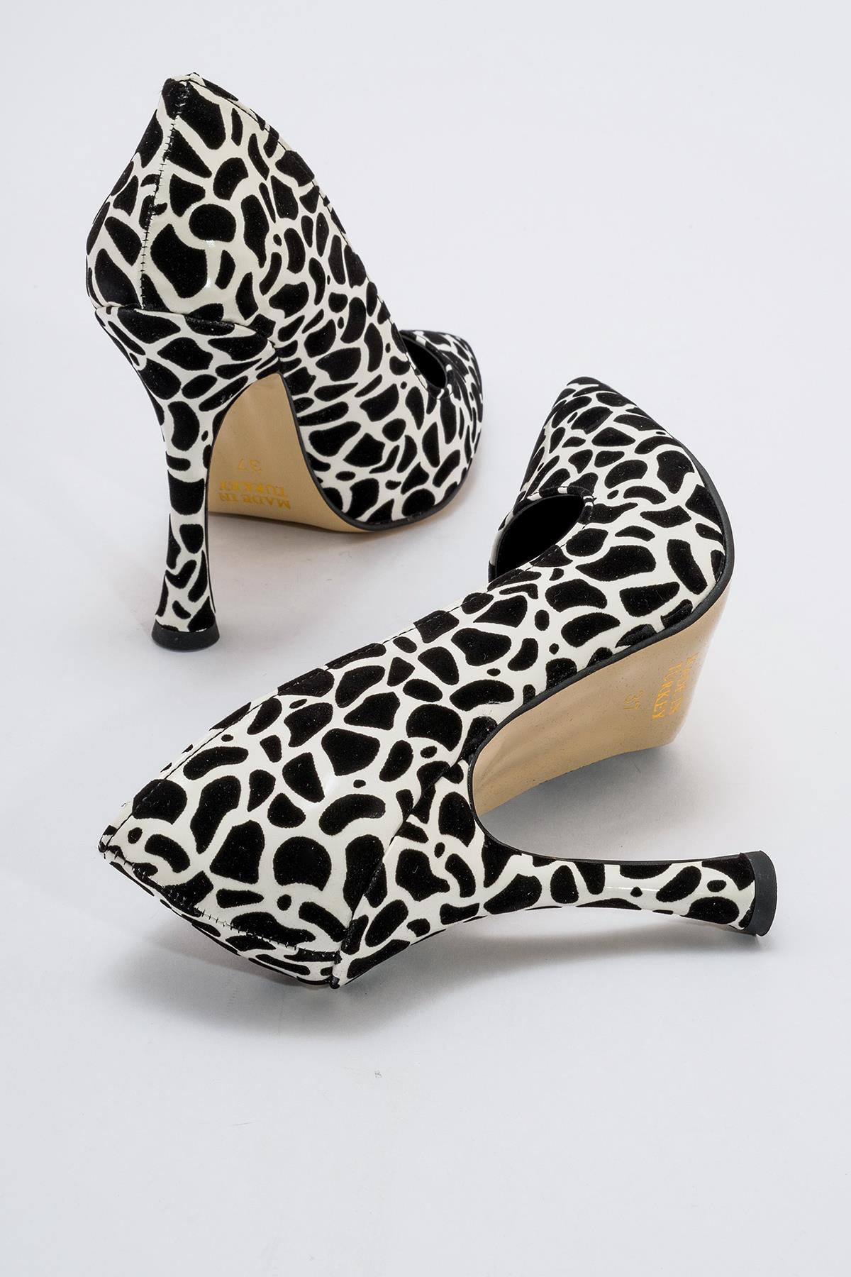 Kadın Stiletto ZEBRA