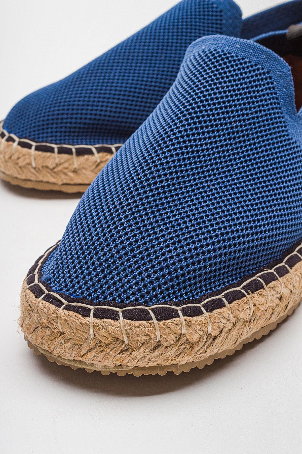 Kadın Zenne Espadril KOT MAVİ