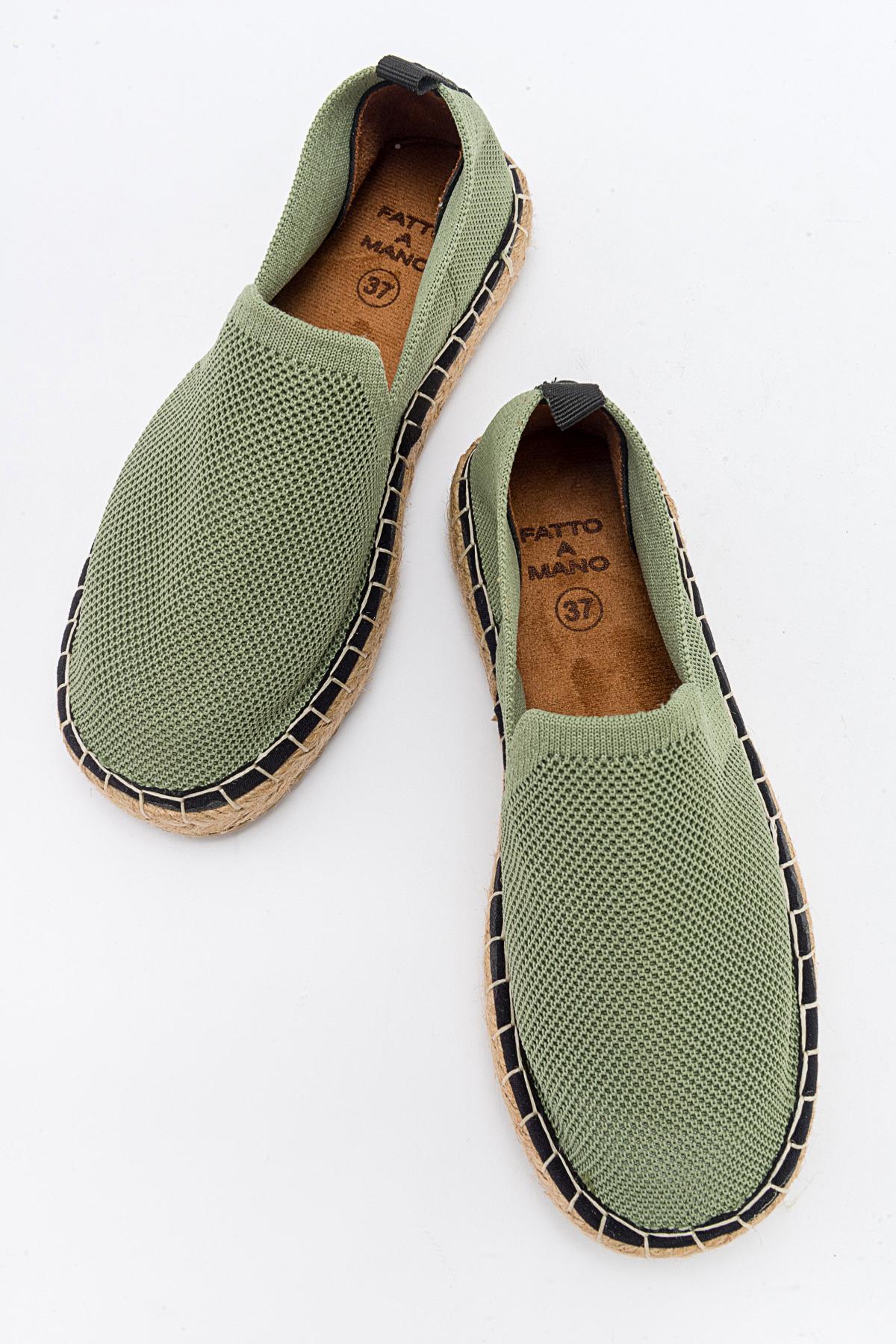 Kadın Zenne Espadril MİNT YEŞİLİ