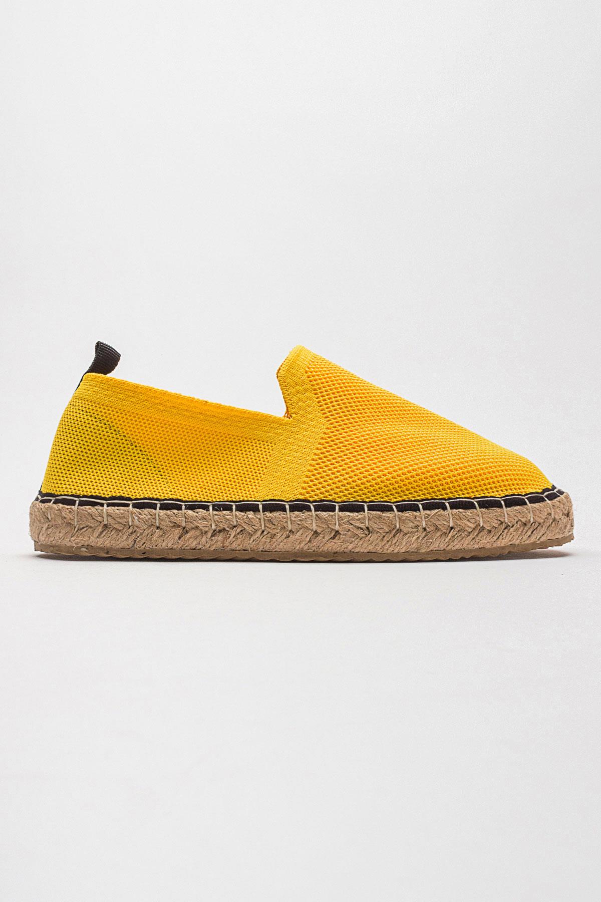 Kadın Zenne Espadril SARI