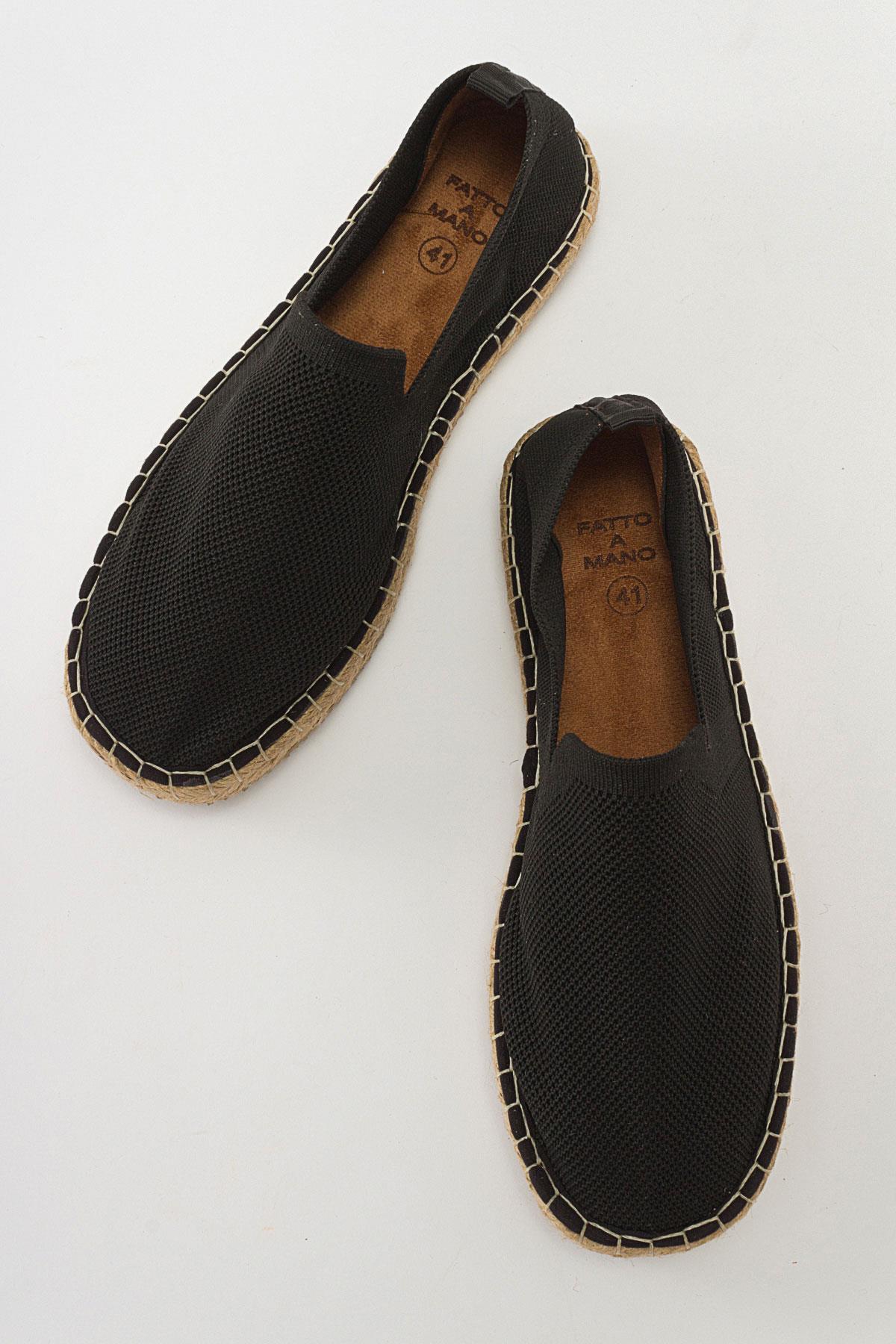 Kadın Zenne Espadril SİYAH