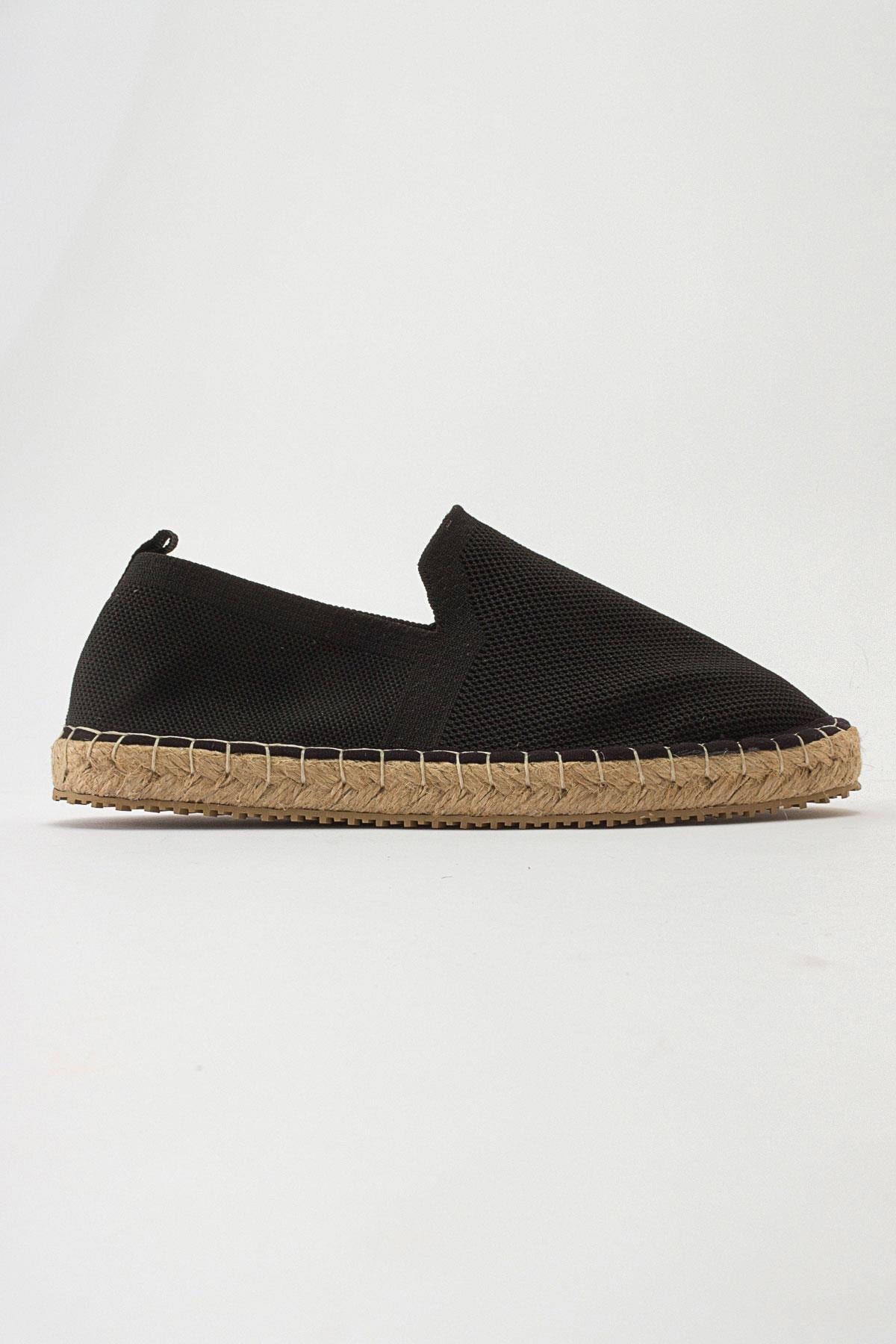 Kadın Zenne Espadril SİYAH