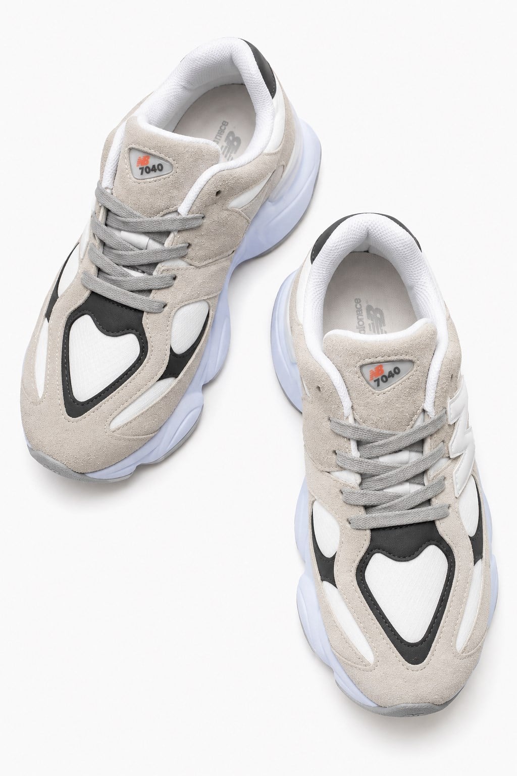 W-Li Bağlı Parçalı Cilt Kadın Spor Ayakkabı GRİ FÜME