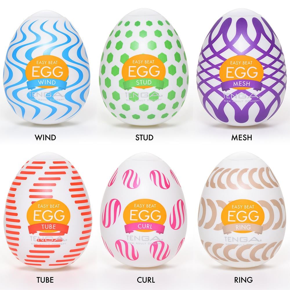 TENGA-EGG WONDER 6'lı Set-SET-EGG-VP004