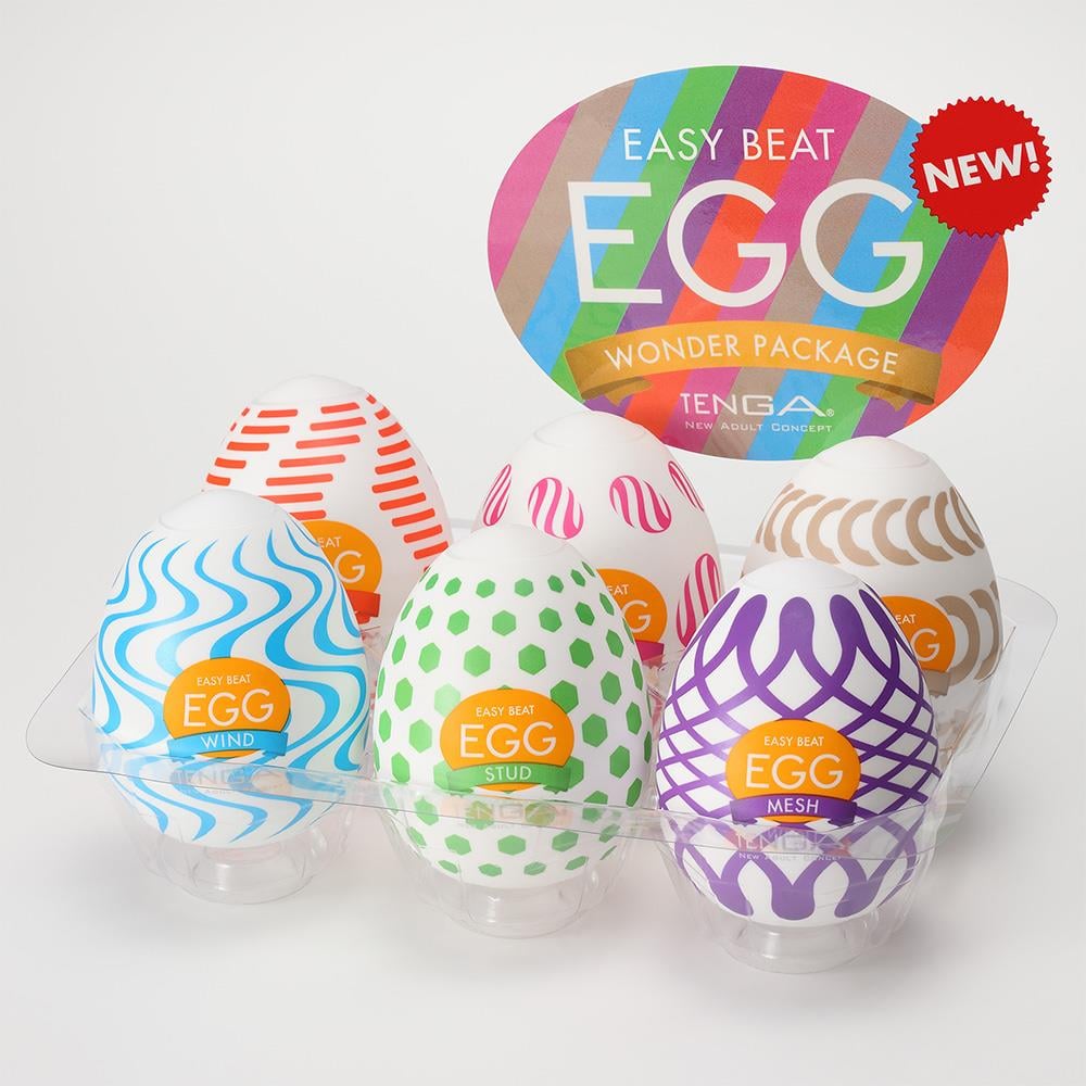 TENGA-EGG WONDER 6'lı Set-SET-EGG-VP004