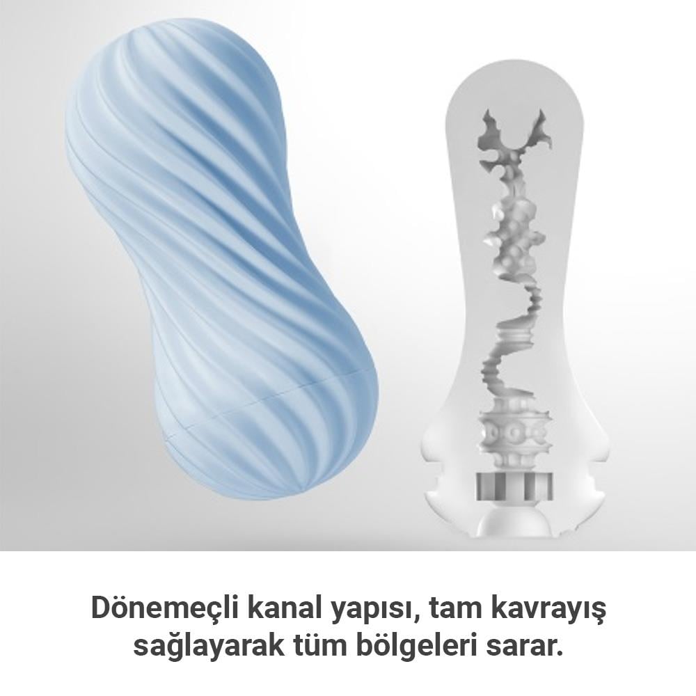 TENGA-FLEX Bubbly Blue-FLX-003