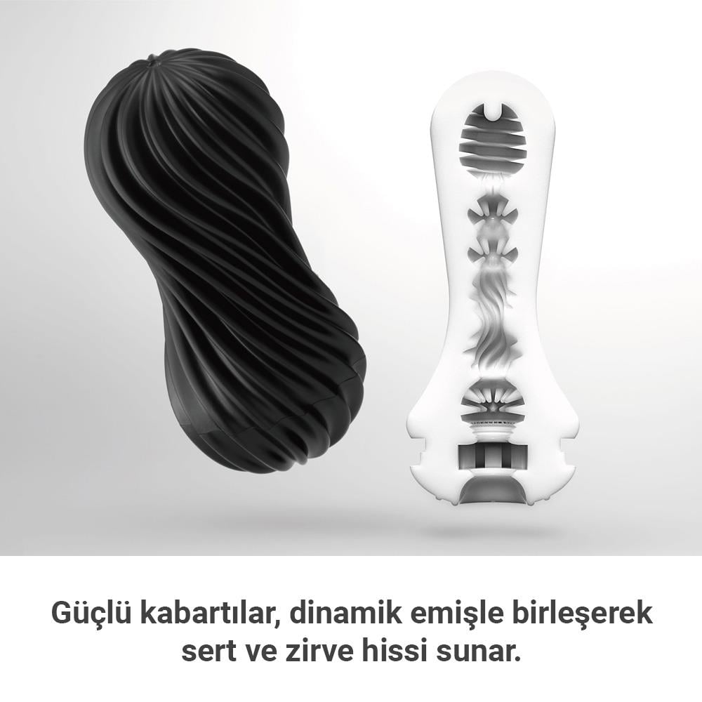 TENGA-FLEX Rocky Black-FLX-002