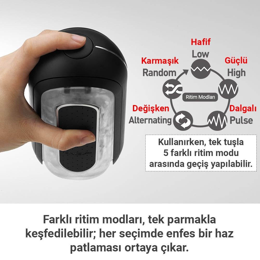 TENGA-FLIP ZERO ELECTRONIC Black-TFZ-102