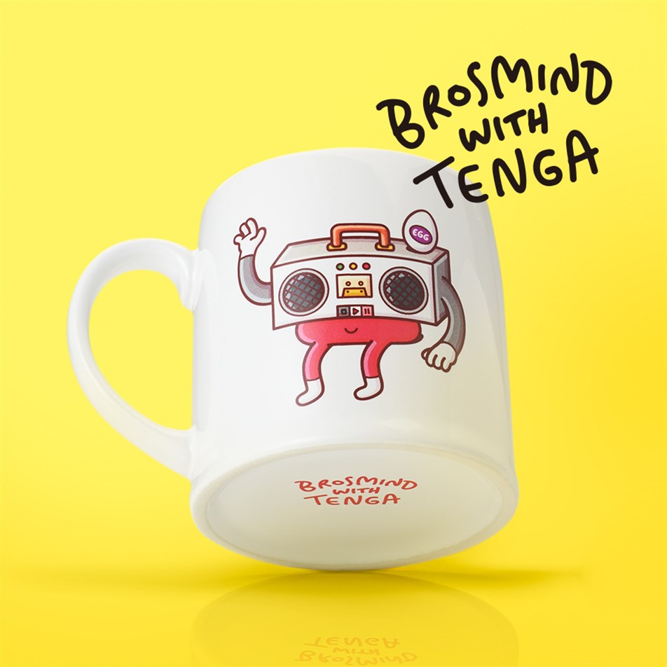 TENGA-Kupa Bardak Robo TENGA (Mug)-EC-TMG-006