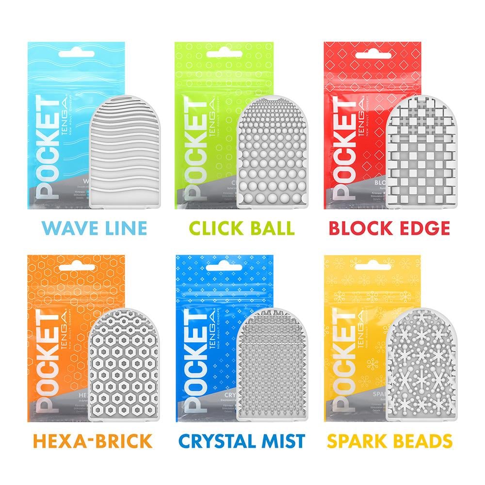 TENGA-POCKET Block Edge-POT-003
