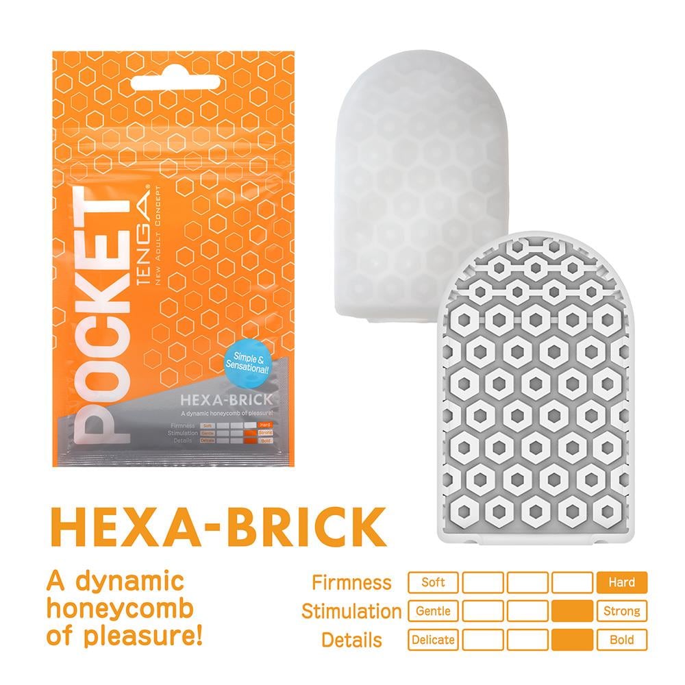 TENGA-POCKET Hexa Brick-POT-004