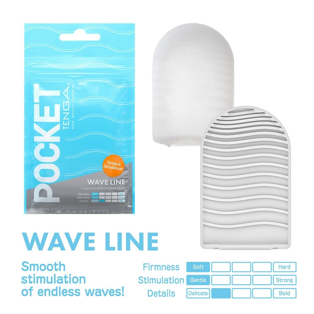 TENGA-POCKET Wave Line-POT-001