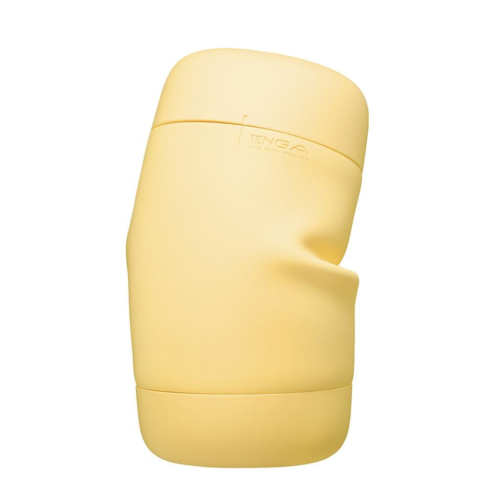 TENGA-PUFFY Custard Yellow-PUF-004