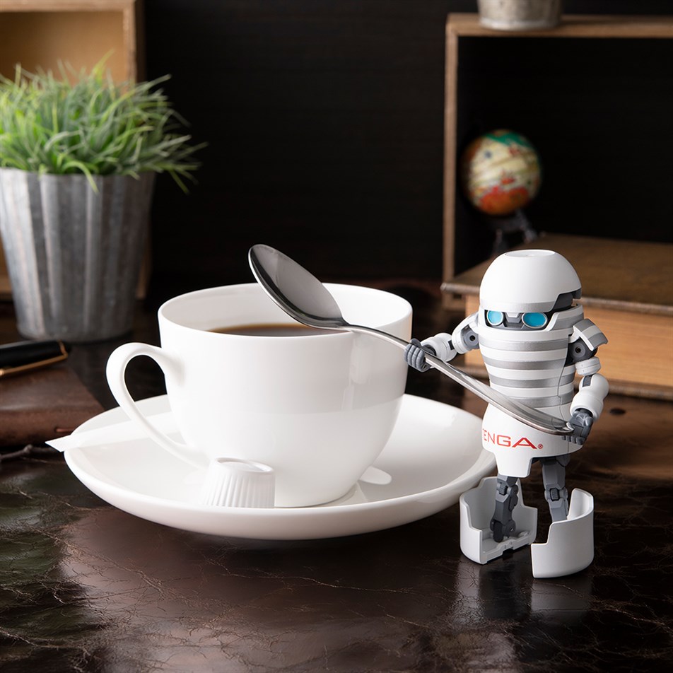 TENGA-Robot Figür Beyaz (TENGA Robot Action Figure Soft)-ROB-S01