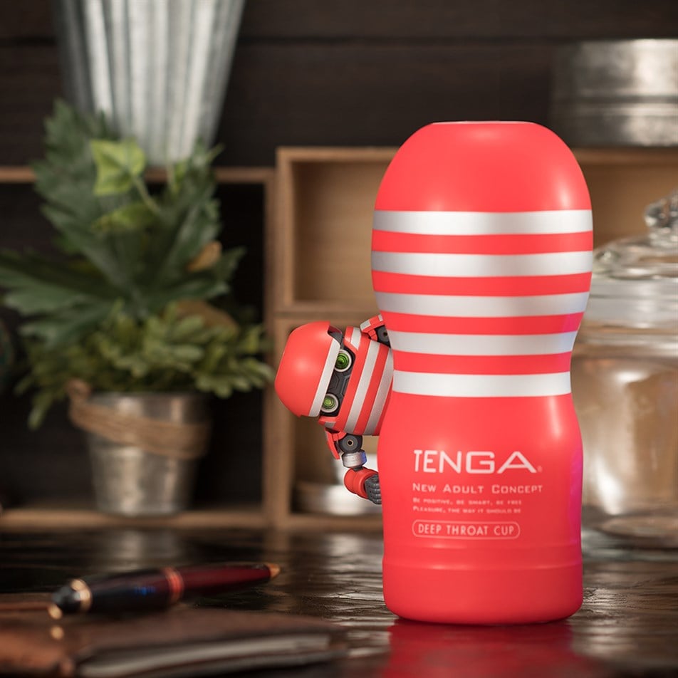 TENGA-Robot Figür Kırmızı (Action Figure)-ROB-R01