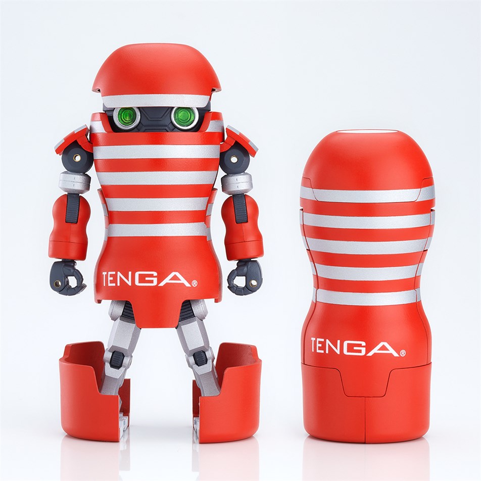 TENGA-Robot Figür Kırmızı (Action Figure)-ROB-R01